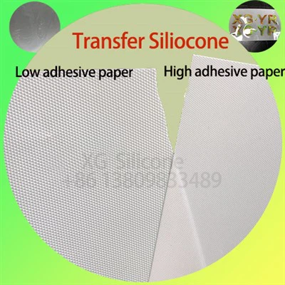 Papier transferowy silikonowy o wysokiej-niskiej przyczepności